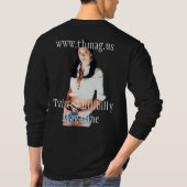 Twisted Hillbilly Magazine zwarte hoes T-shirt (Achterkant)