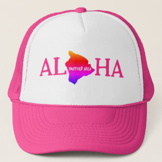 TWISTED HILO ALOHA TRUCKER HOED PET