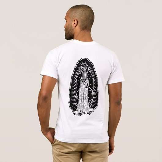 TWISTED HILO VIRGIN MARY SCHAATSEN T-SHIRT (Achterkant volledig)