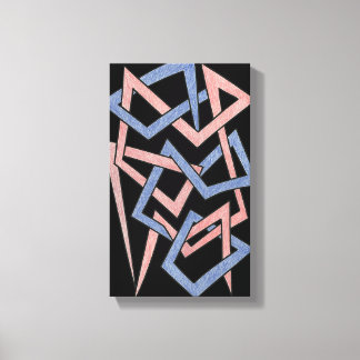 Twisted Hues Canvas Afdruk