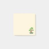 Twisted Japanse Bonsai Tree Yellow Post-it® Notes (Voorkant)