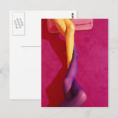 Twisted Legs Briefkaart (Voorkant / Achterkant)