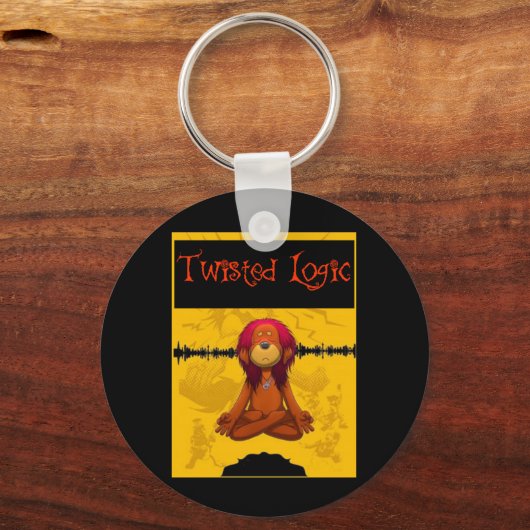 Twisted Logic-medium Sleutelhanger (Voorkant)
