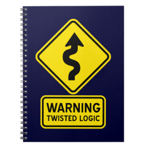 Twisted Logic-Notitieboek Notitieboek