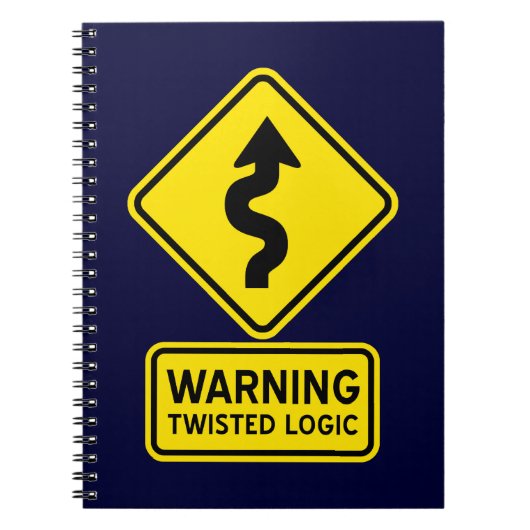 Twisted Logic-Notitieboek Notitieboek (Voorkant)