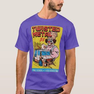 Twisted Metal Bubble Gum kaart fan art T-shirt