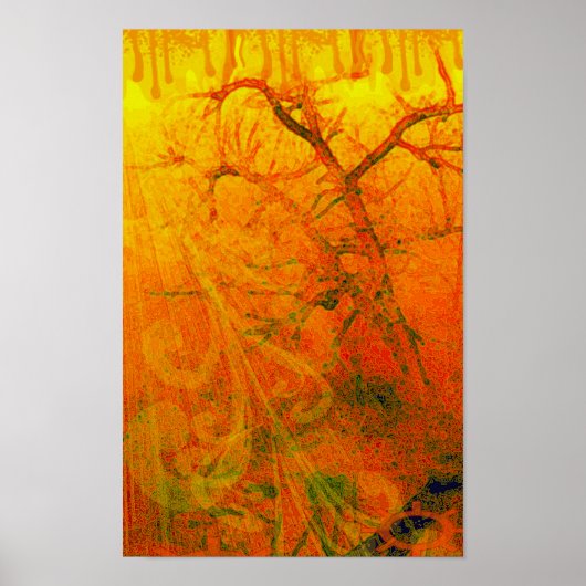 Twisted Oak gedraaid - Gepersonaliseerd Poster (Voorkant)