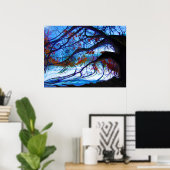 Twisted Oak Poster (Thuiskantoor)