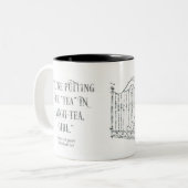 Twisted Palace-mok met offerte Tweekleurige Koffiemok (Voorkant links)