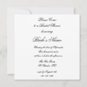 Twisted Pearls Vrijgezellenfeest Kaart (Achterkant)