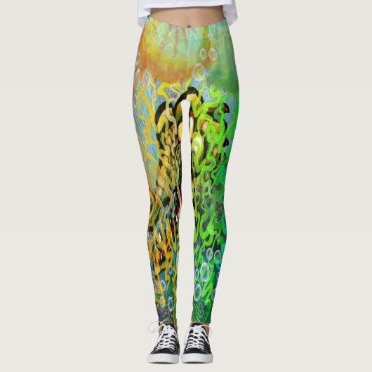 Twisted Rainbow Leggings (Voorkant)