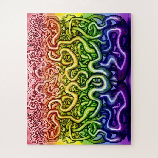 Twisted Rainbow Legpuzzel (Verticaal)