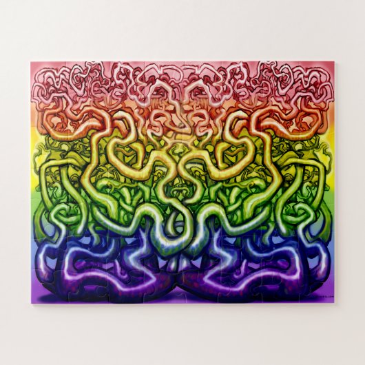 Twisted Rainbow Legpuzzel (Horizontaal)