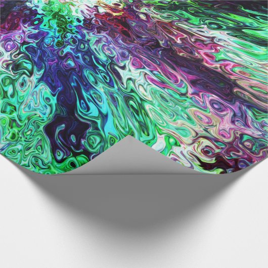 Twisted Rainbow Vapors Two Cadeaupapier (Hoek)