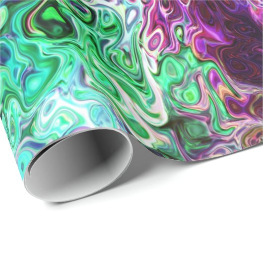 Twisted Rainbow Vapors Two Cadeaupapier (Rol Hoek)