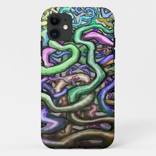 Twisted Rainbow-wijnstokken Case-Mate iPhone Case (Achterkant)