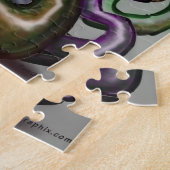 Twisted Rainbow-wijnstokken Legpuzzel (Zijkant)