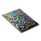 Twisted Rainbow-wijnstokken Notitieboek (Rechterzijde)