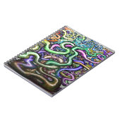 Twisted Rainbow-wijnstokken Notitieboek (Linkerzijde)
