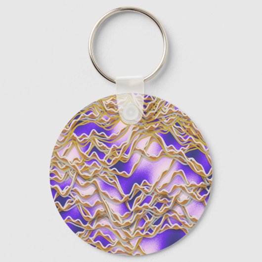 Twisted ropes pattern sleutelhanger (Voorkant)