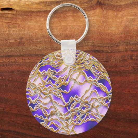 Twisted ropes pattern sleutelhanger (Voorkant)