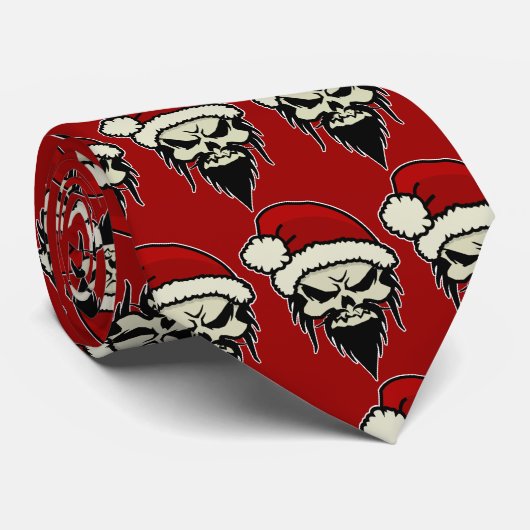 Twisted Santa Stropdas (Opgerold)