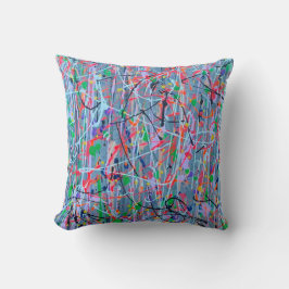 Twisted Sister 16 x 16 Poly Throw Kussen