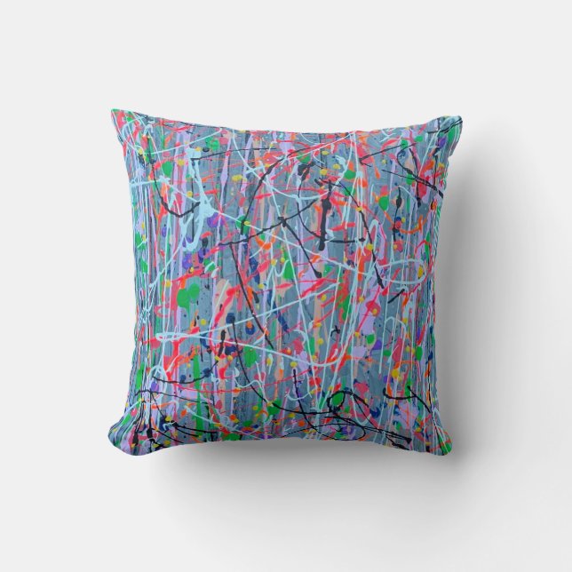 Twisted Sister 16 x 16 Poly Throw Kussen (Voorkant)