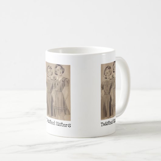 Twisted Sisters Koffiemok (Voorkant rechts)