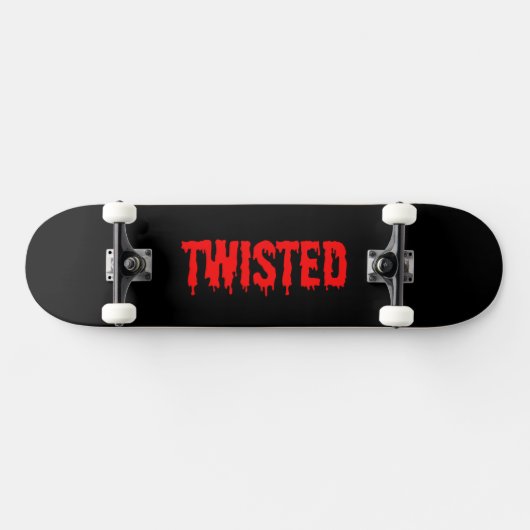 Twisted Skateboard Design (Horizontaal)