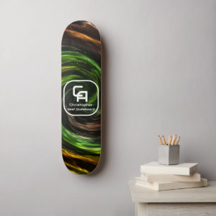 Twisted Smoke Monogram Multicolors Persoonlijk Skateboard