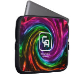 Twisted Smoke Multicolors Elektronica Tas (Voorkant Rechts)