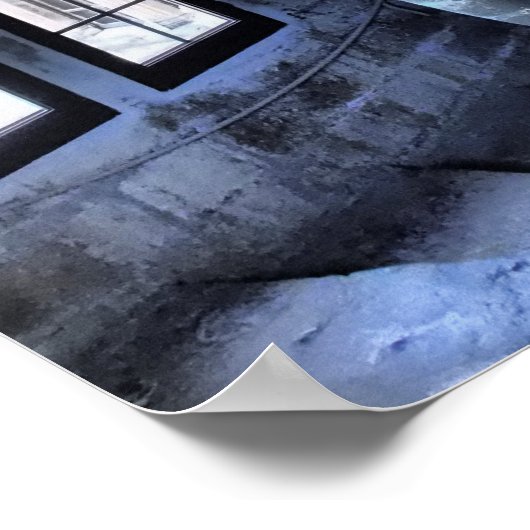 Twisted Spiral Staircase, Frankrijk Poster (Hoek)