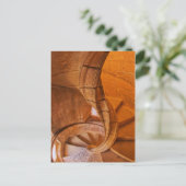 Twisted Spiral Staircase, Portugal Briefkaart (Staand voorkant)