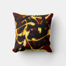 Twisted streaks verbrande gele uiterlijk