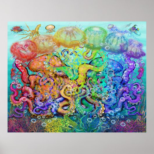 Twisted Tango Poster Tentacles (Voorkant)
