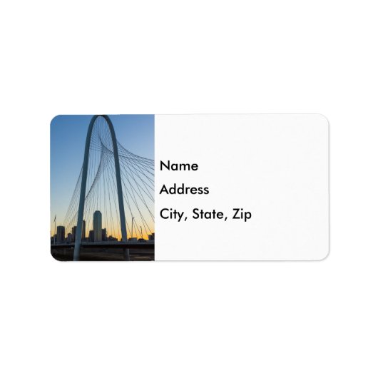 Twisted Texas Dawn Address Label (Voorkant)