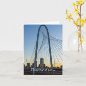 Twisted Texas Dawn Denken aan jou Kaart (Gele Bloem)