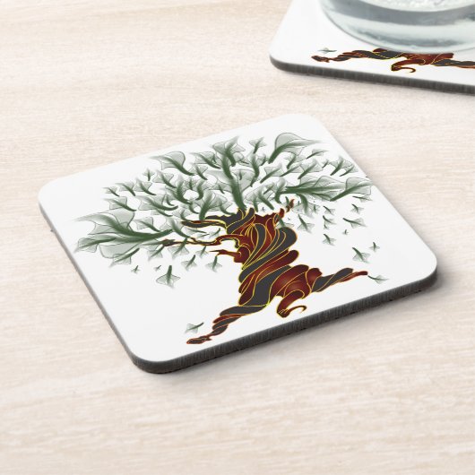 Twisted Tree Bier Onderzetter (Linkerzijde)