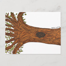 Twisted Tree Postcard Briefkaart