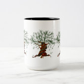 Twisted Tree Tweekleurige Koffiemok (Center)