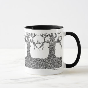 Twisted Trees Coffee Mok