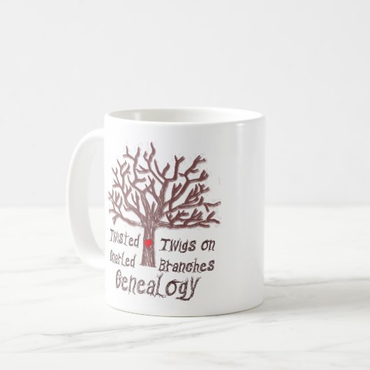 Twisted Twigs on Gnarled Branches Genealogy Mok (Voorkant links)