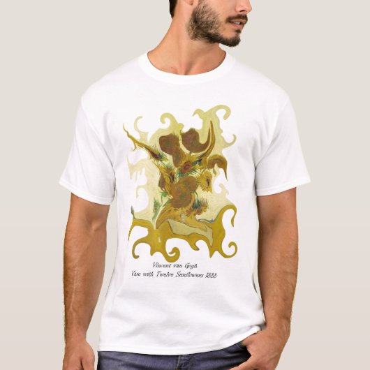 Twisted Van Gogh T-shirt (Voorkant)