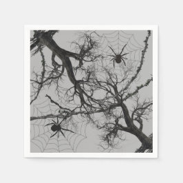 Twisted Vines en Spider Halloween Servet