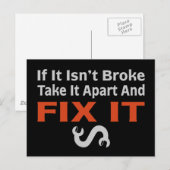 Twisted Wfrank - FIX IT Briefkaart (Voorkant / Achterkant)