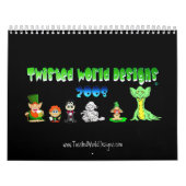 Twisted World Design 2008 Agenda Kalender (Hoes)