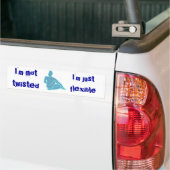 Twisted - Yoga Bumpersticker (Op Truck)