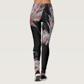 TWISTEERDE KOFFIE (gewijzigd microscopisch afbeeld Leggings (Achterkant)