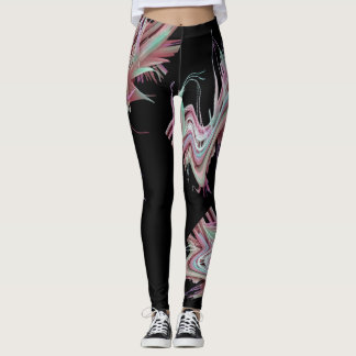 TWISTEERDE KOFFIE (gewijzigd microscopisch afbeeld Leggings